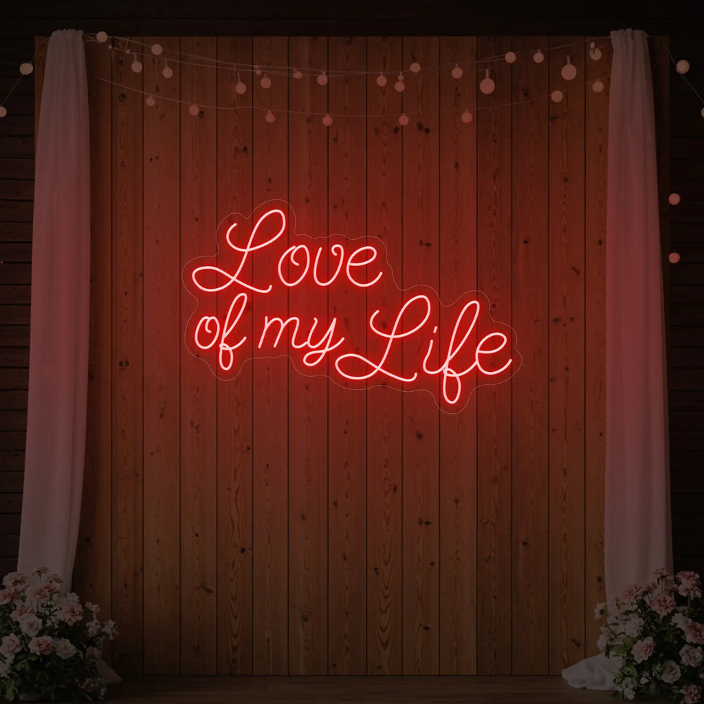 Love of My Life Neon Sign