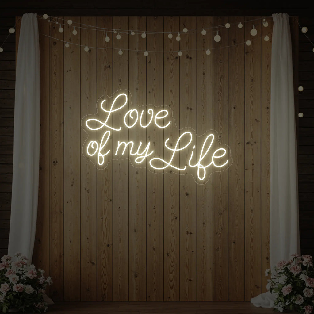 Love of My Life Neon Sign