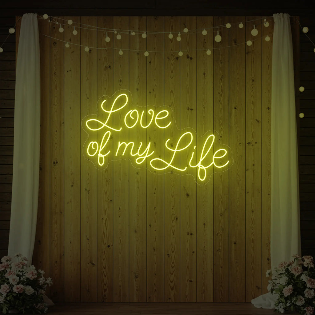 Love of My Life Neon Sign