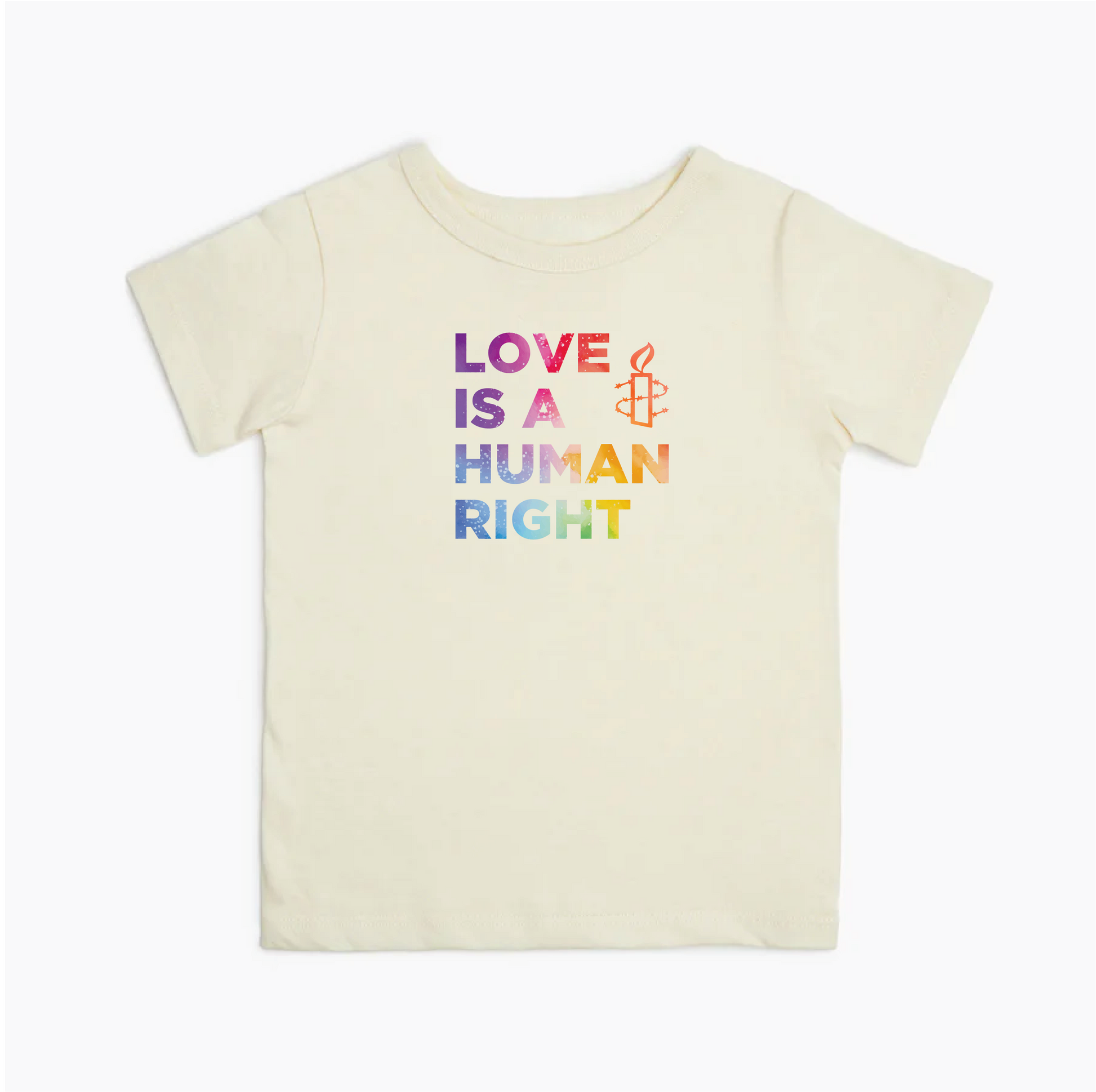 T-shirt Kids Love is a Human Right