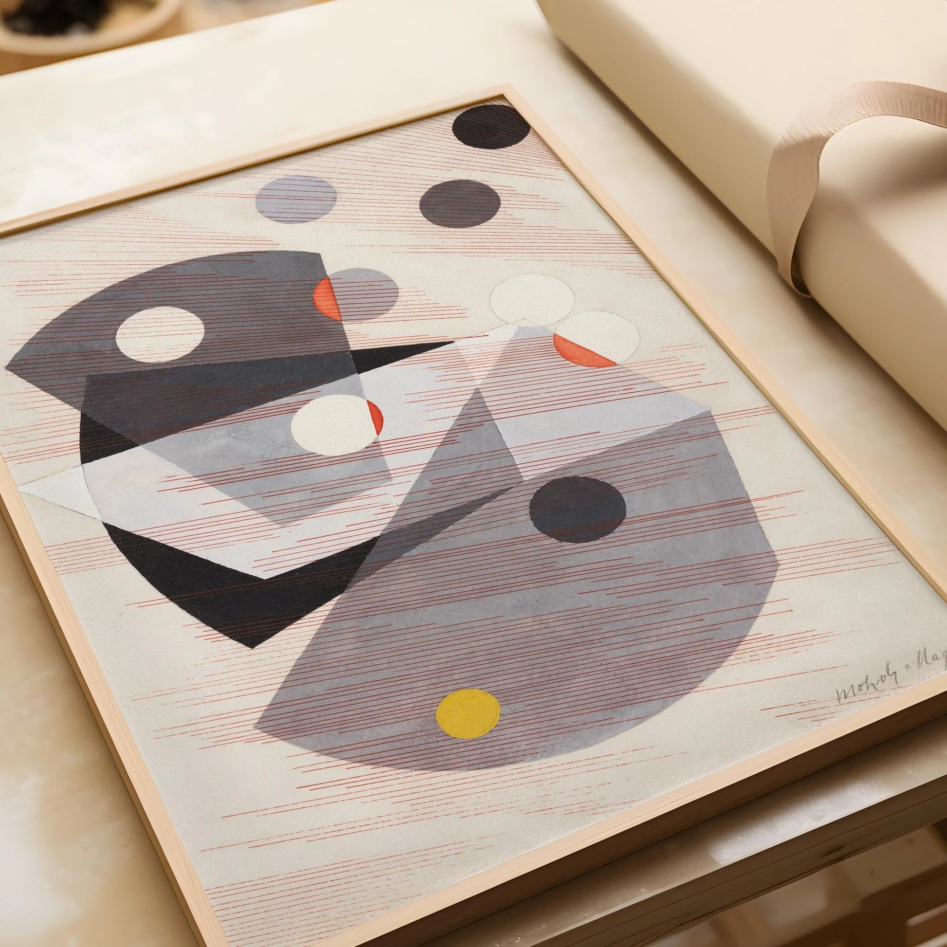 L√°szl√≥ Moholy-Nagy Bauhaus Art Print: Mid-Century Modern Giclee