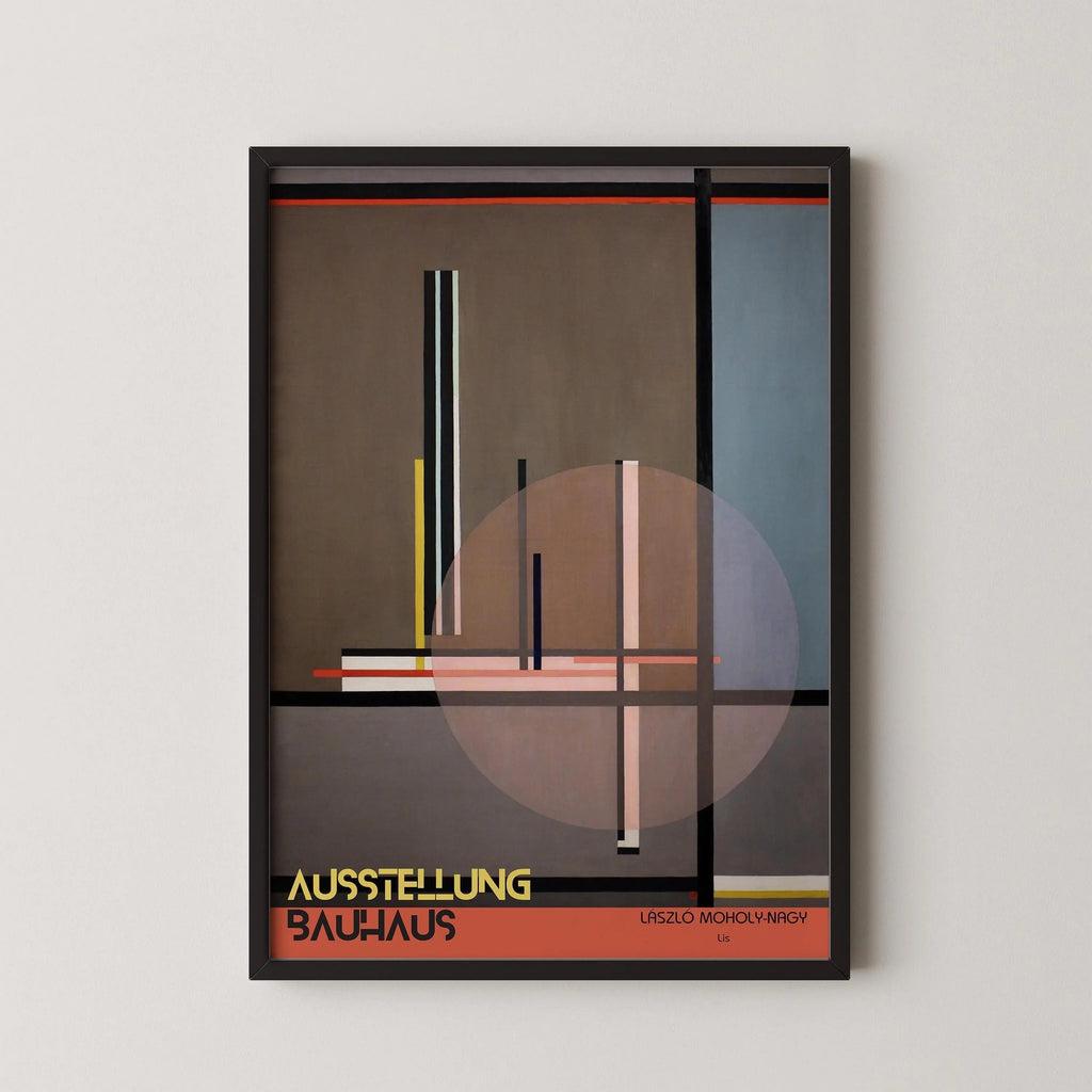 L√°szl√≥ Moholy-Nagy Lis (1922) Exposition Bauhaus - Impression giclée - Encadrée ou non encadrée