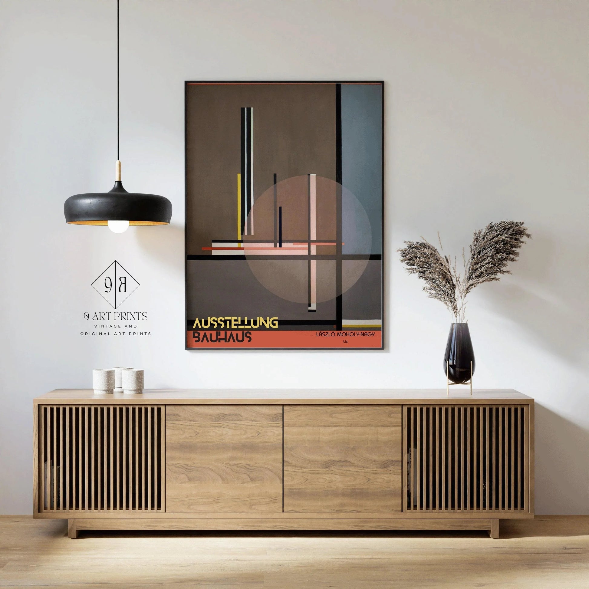 L√°szl√≥ Moholy-Nagy Lis (1922) Exposition Bauhaus - Impression giclée - Encadrée ou non encadrée