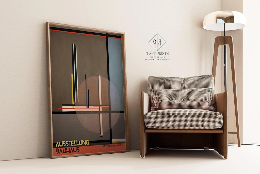 L√°szl√≥ Moholy-Nagy Lis (1922) Exposition Bauhaus - Impression giclée - Encadrée ou non encadrée