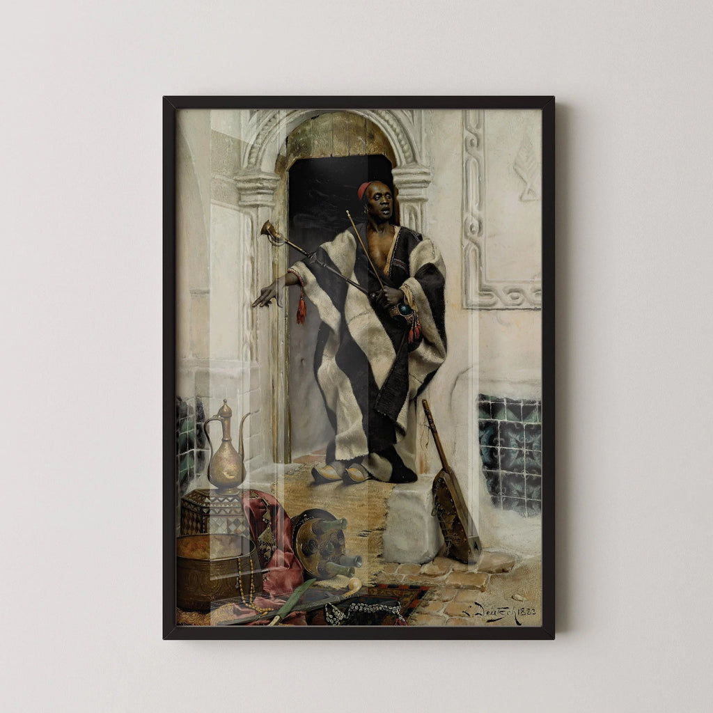 Ludwig Deutsch - The Della'l | Orientalist Art (available handframed or unframed)