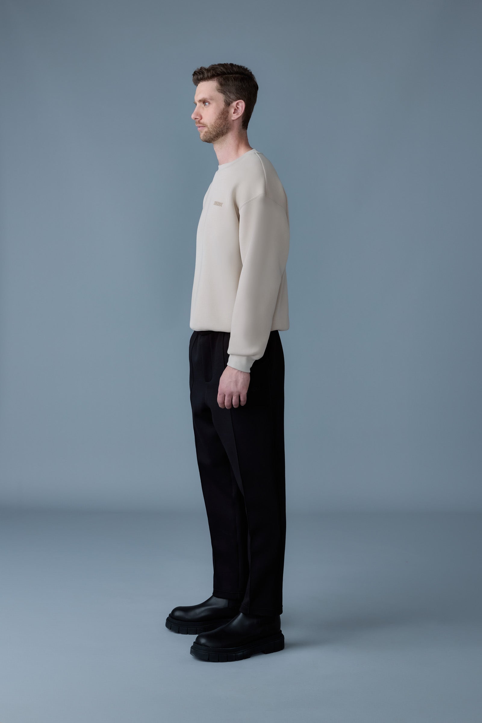 JAMIL-R Double-face jersey sweatpants