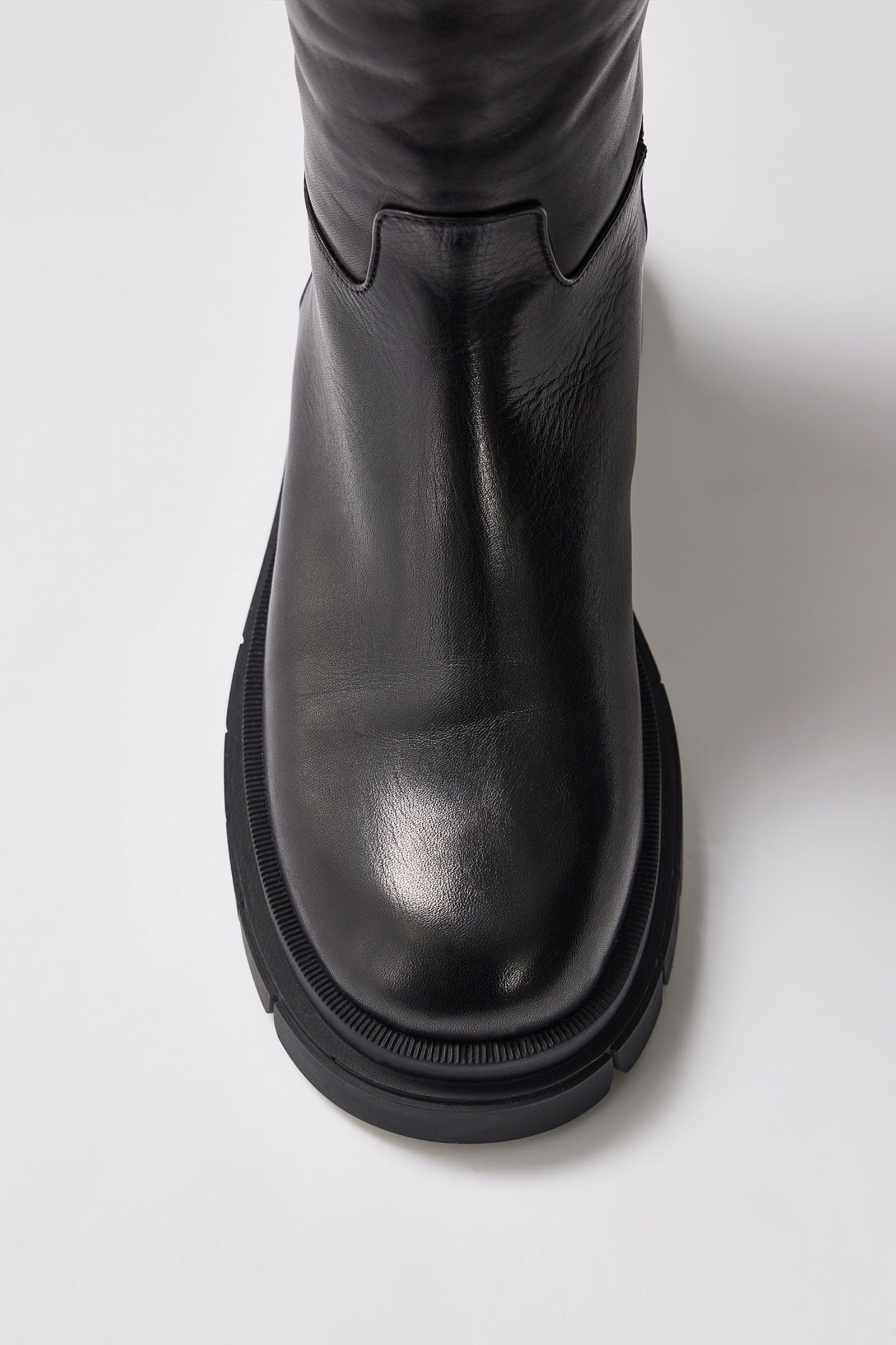 Botte en cuir COMMANDER doublée de peau de mouton (R) pour femme