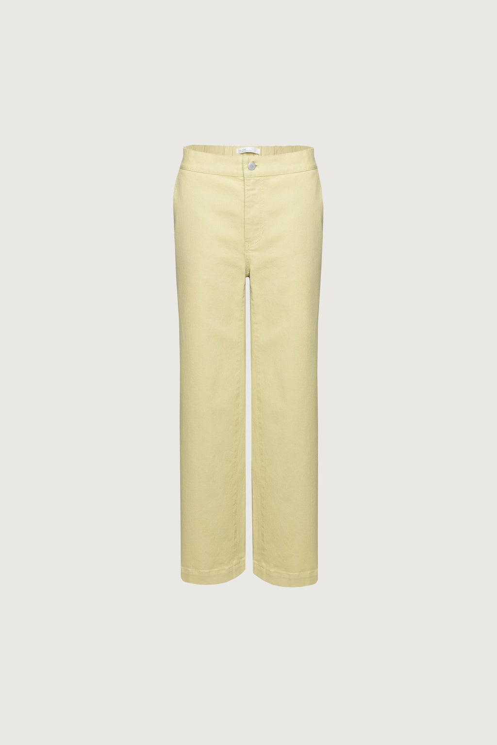 PANTALON LARGE EN SERGÉ LONGUEUR RÉGULIÈRE