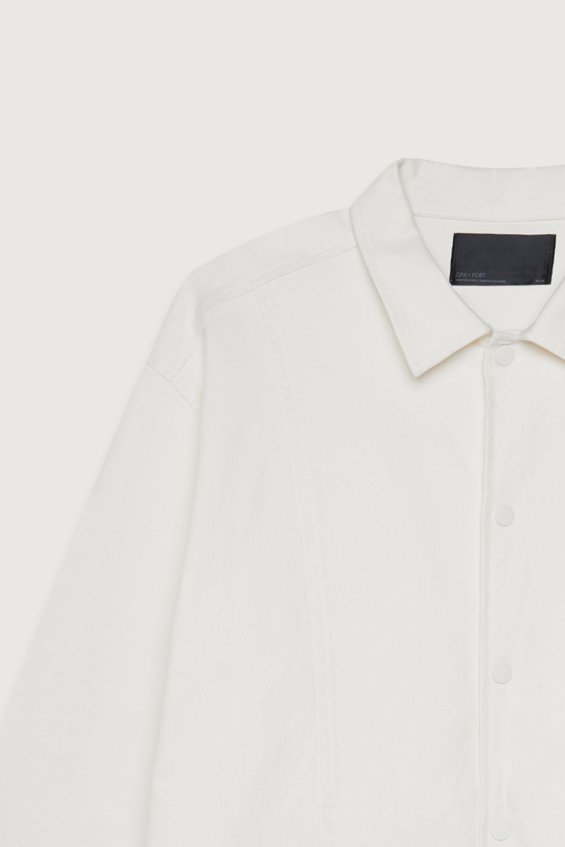 TWILL SHIRT JACKET