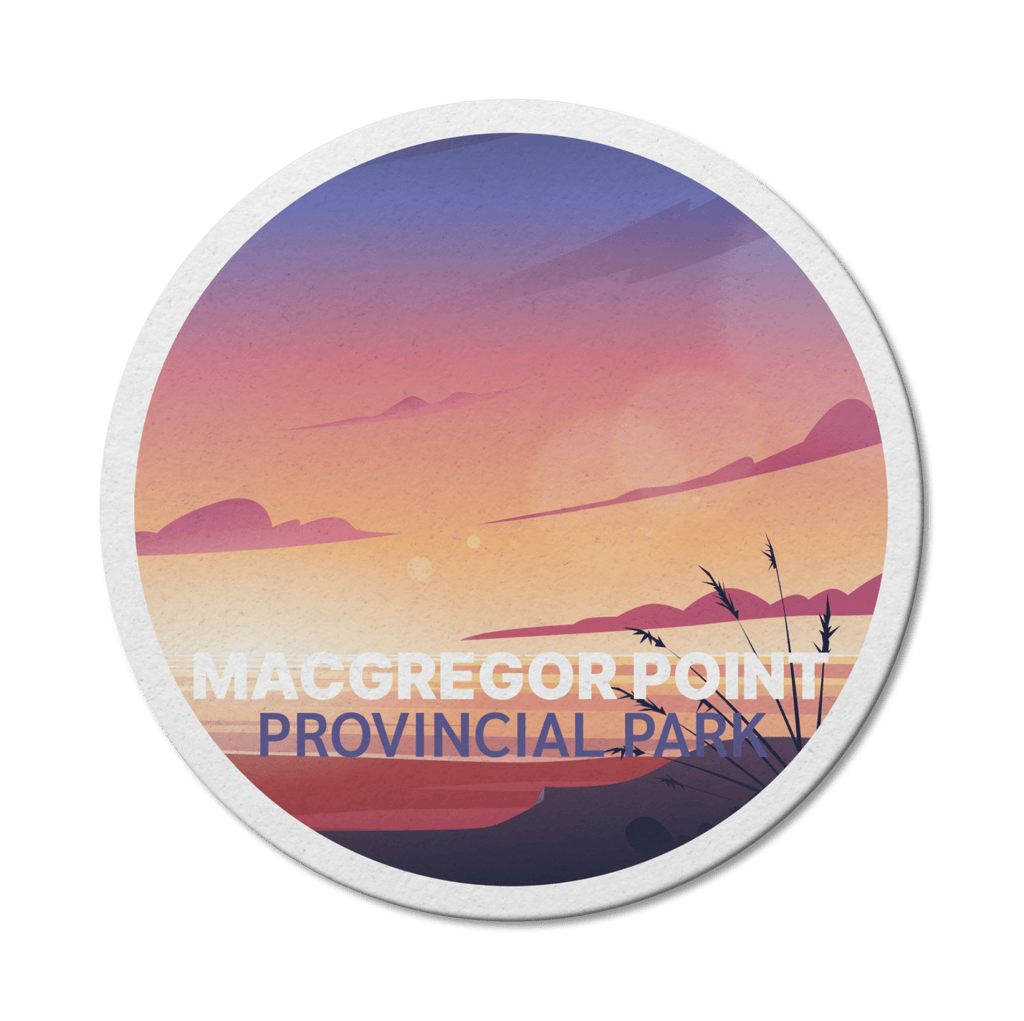 MacGregor Point Ontario Provincial Park Waterproof Vinyl Sticker, Canada Parks
