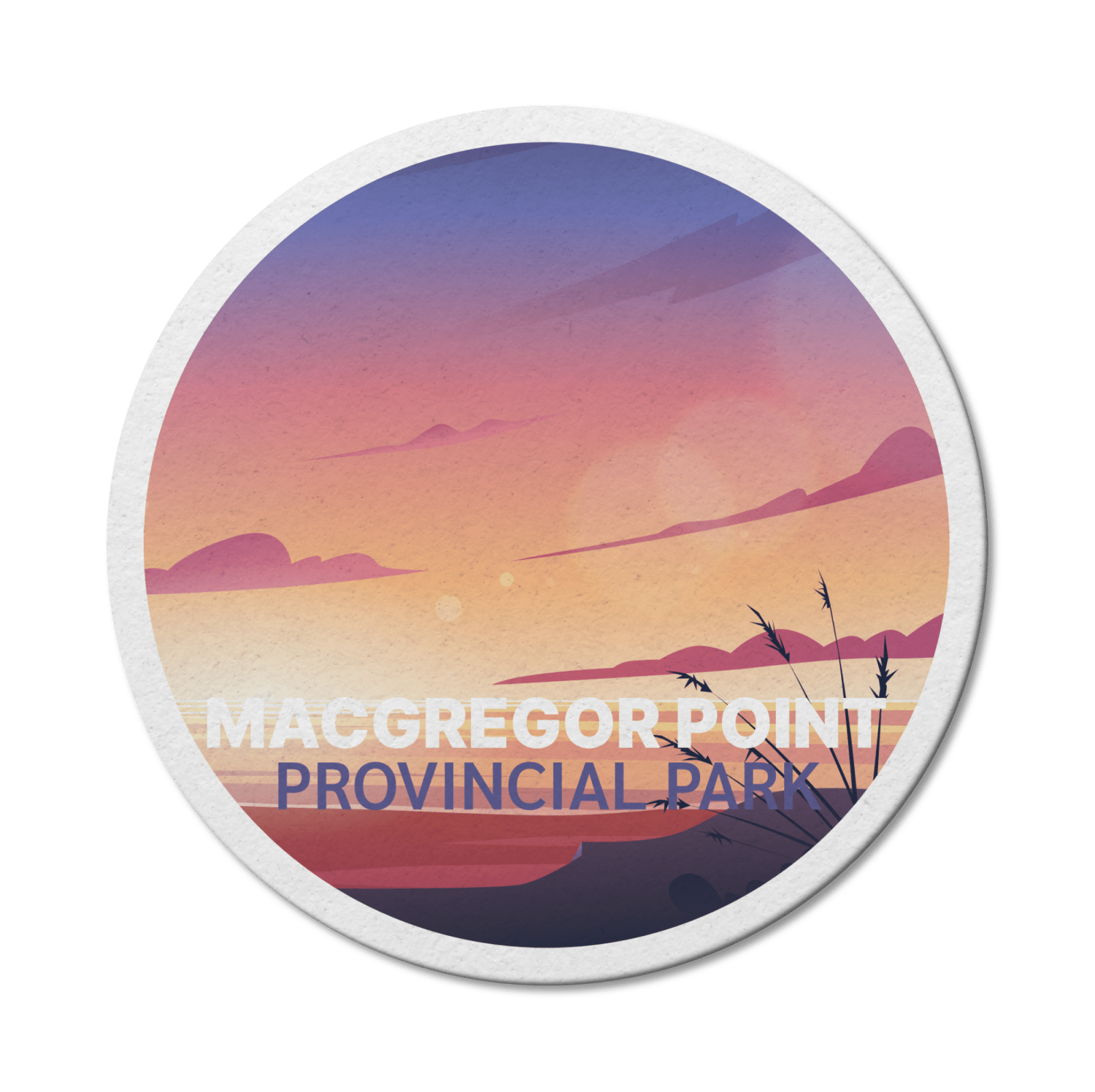MacGregor Point Ontario Provincial Park Waterproof Vinyl Sticker, Canada Parks