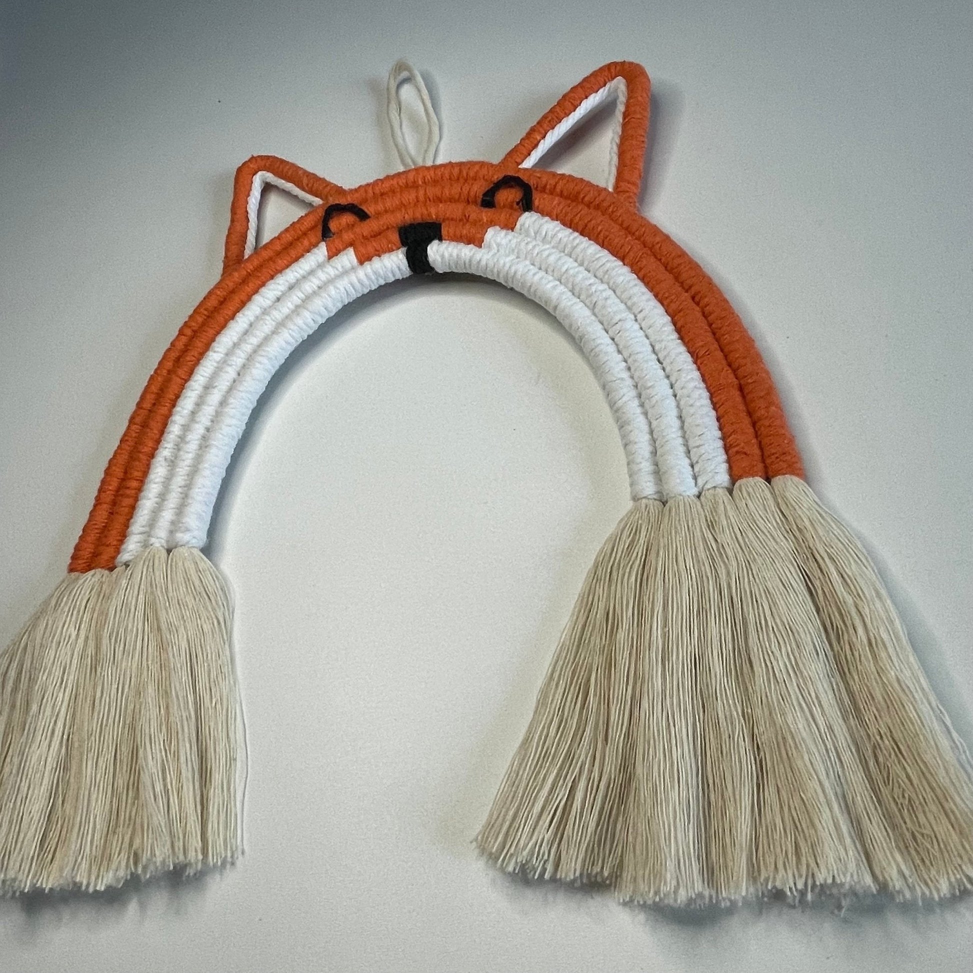 Macrame Fox Rainbow