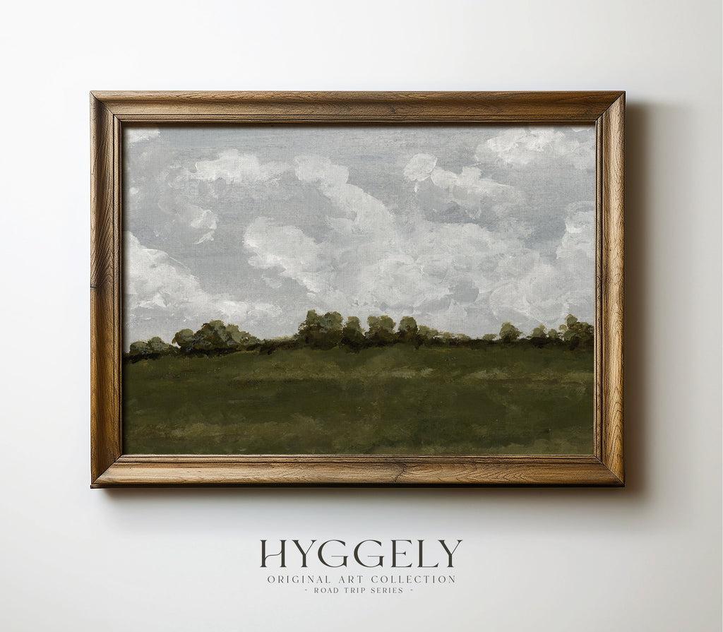 Campagne I | Art du paysage | Série Voyage en voiture | RT106