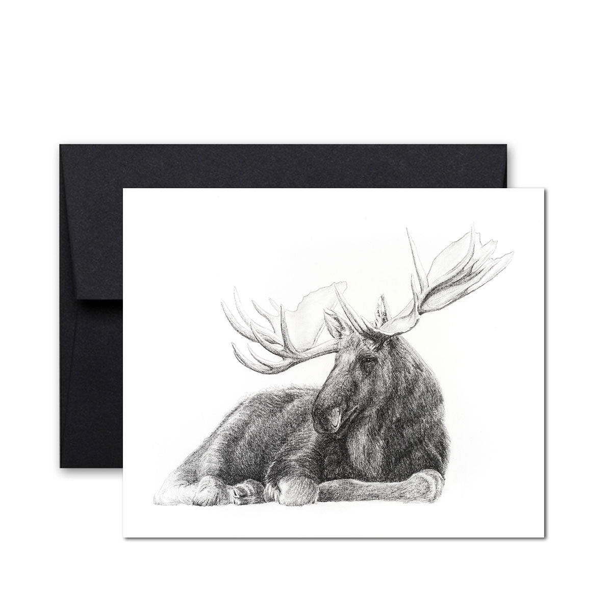 Majestic Moose Greeting Card