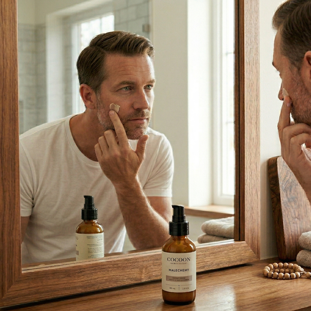 Malechemy Facial Cream — Lightweight Hydration for Men