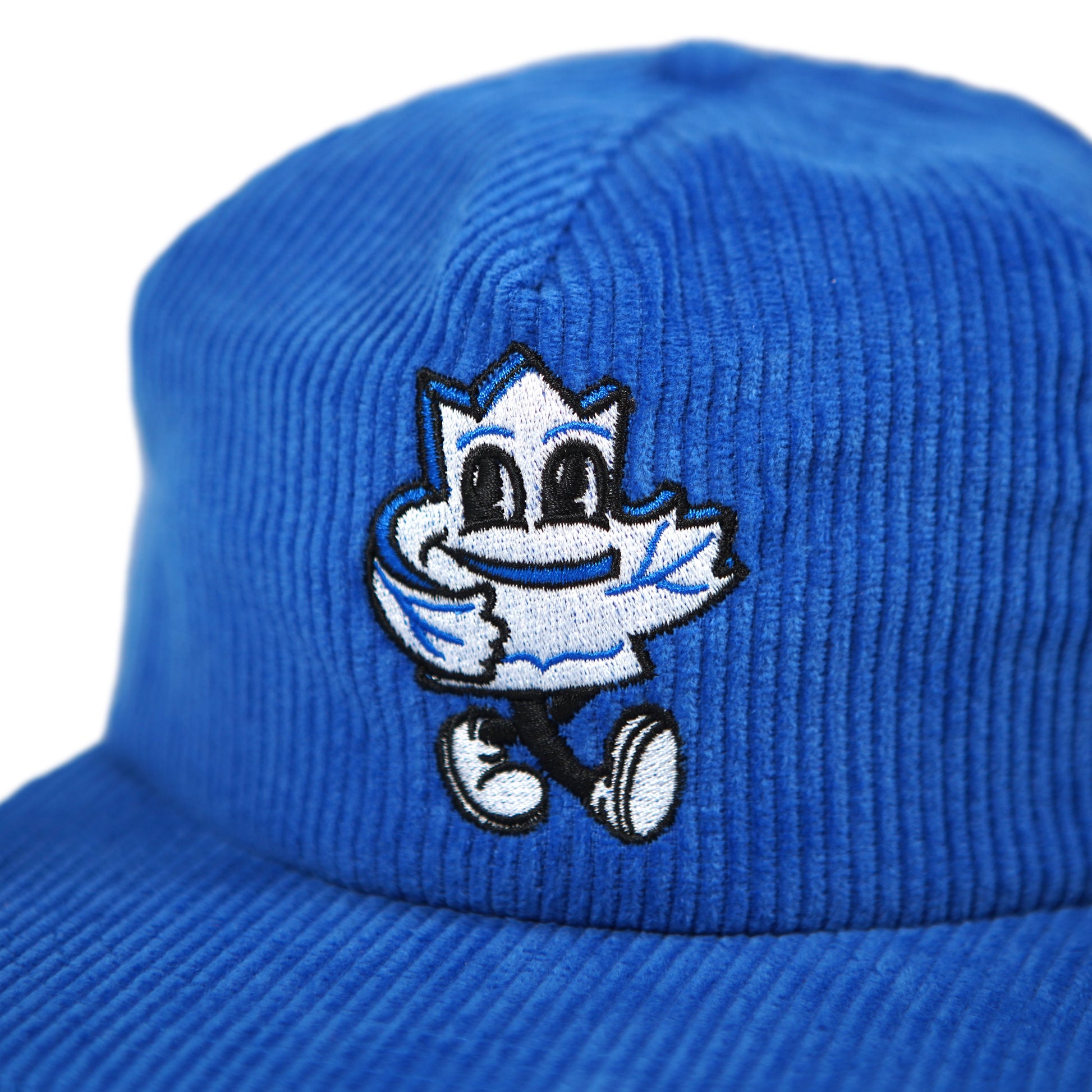 Chapeau en velours côtelé à motif feuille d'érable