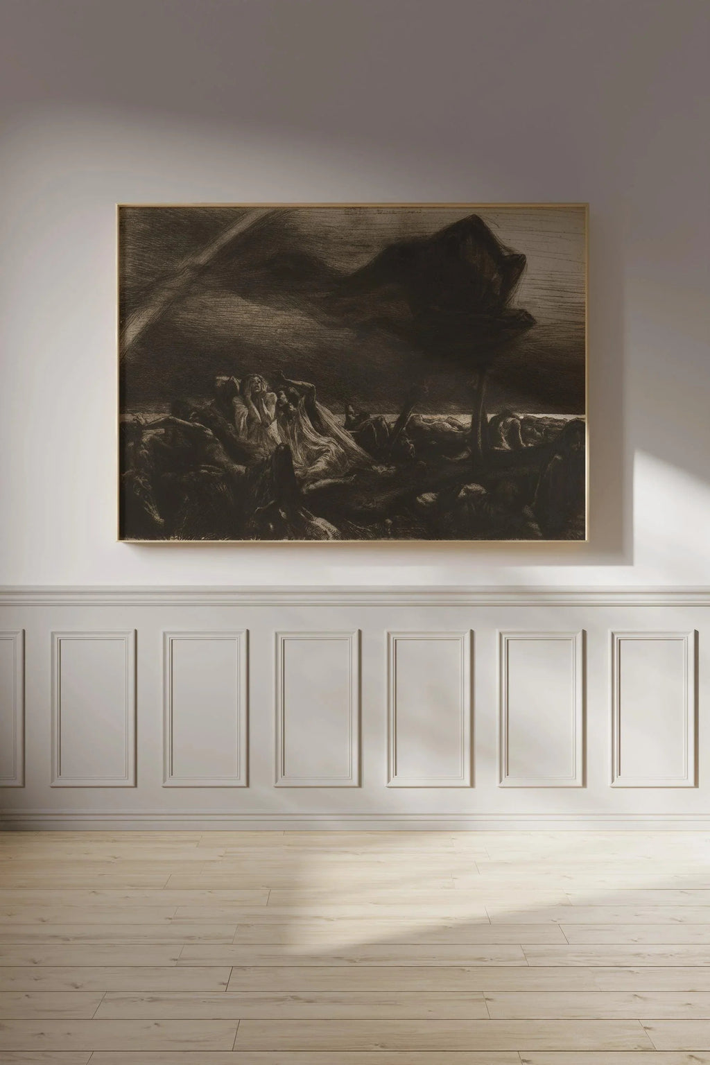 Marcel Roux Reaper Art Print: Symbolist Giclee