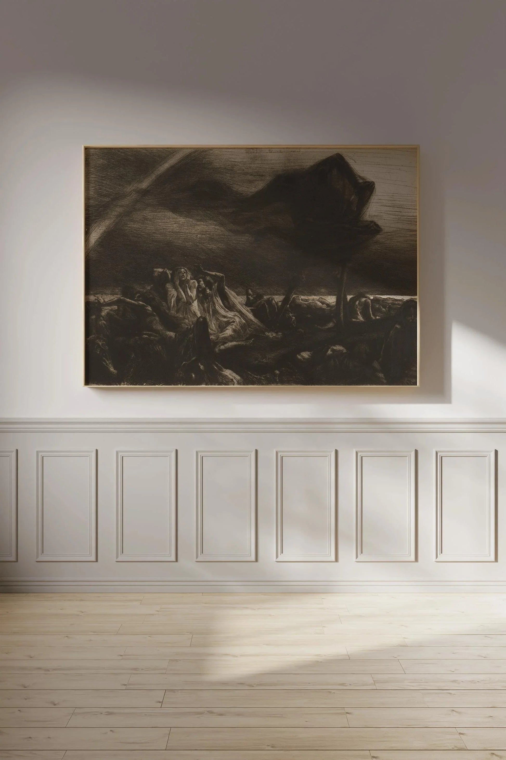 Marcel Roux Reaper Art Print: Symbolist Giclee