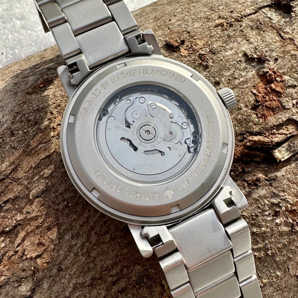 Copernic Walnut Wood Watch