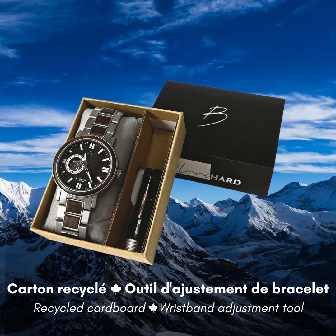 Copernic Walnut Wood Watch