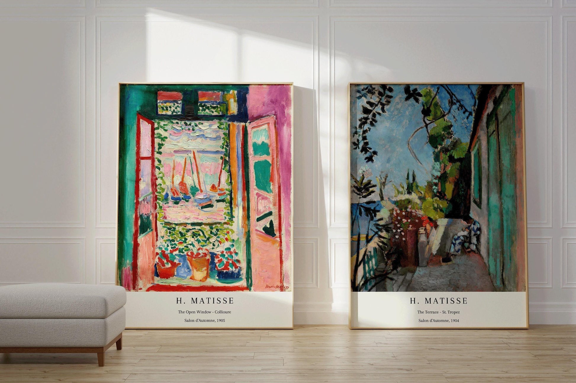 Estampes de Matisse : Saint-Tropez, Fenêtre ouverte, Collioure, Impression d'art Giclée