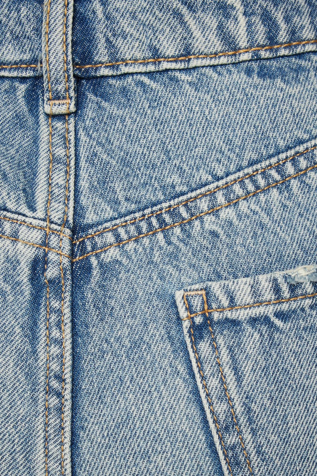 Justina Straight Denim Shorts