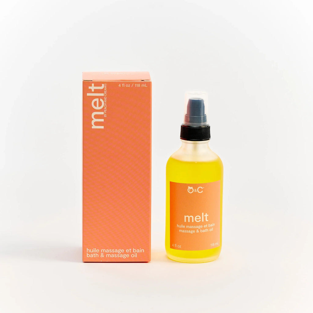 massage and bath oil : melt