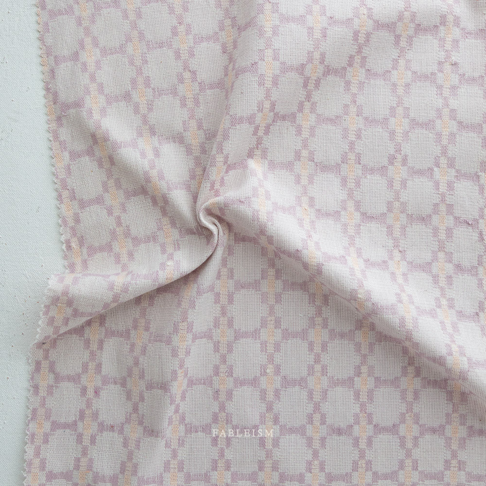 Fableism Monarch Grove - Lavender Native Nectar, 1/4 yard