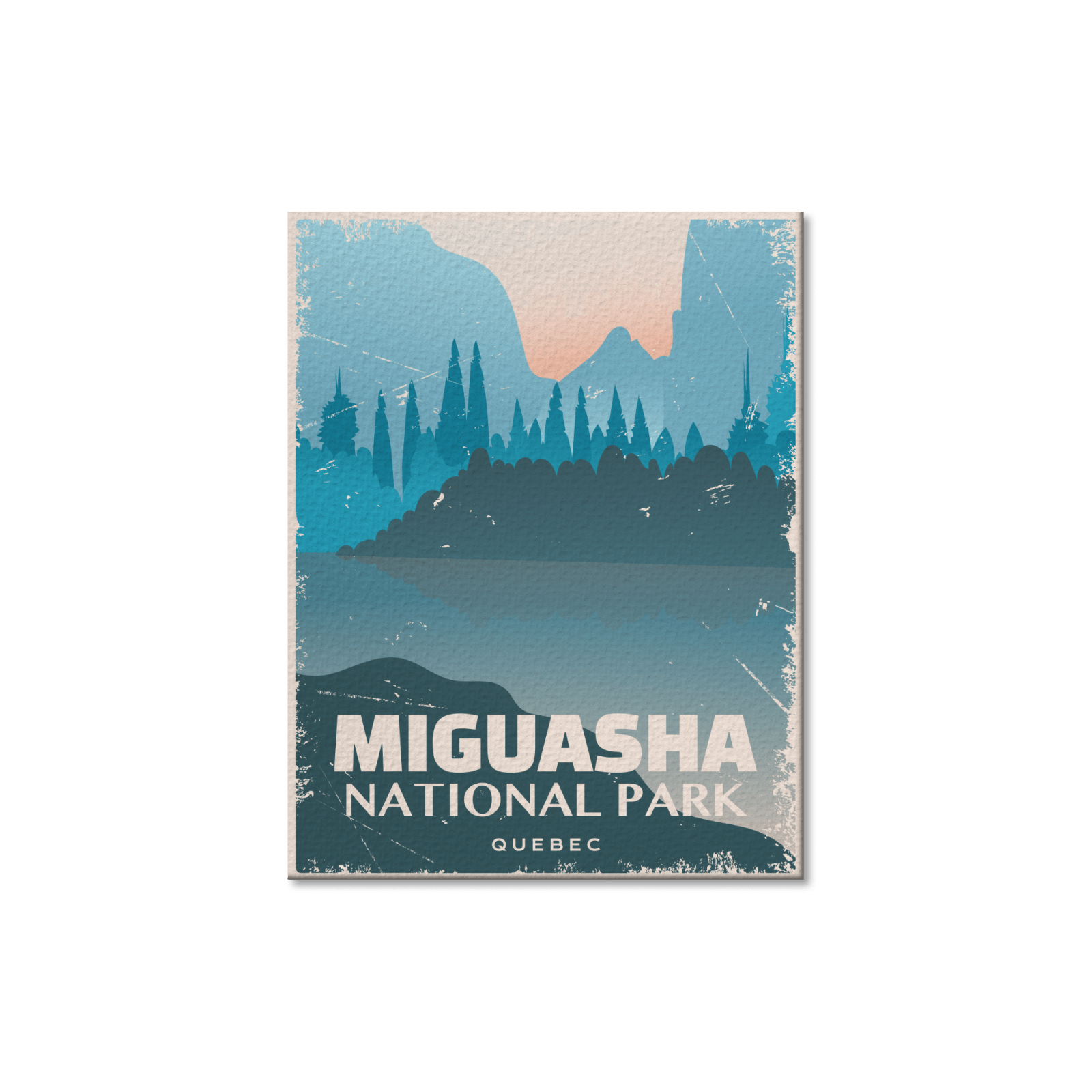 Miguasha Quebec National Park Postcard