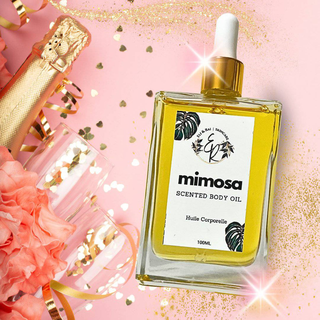 Mimosa Scented Body Oil