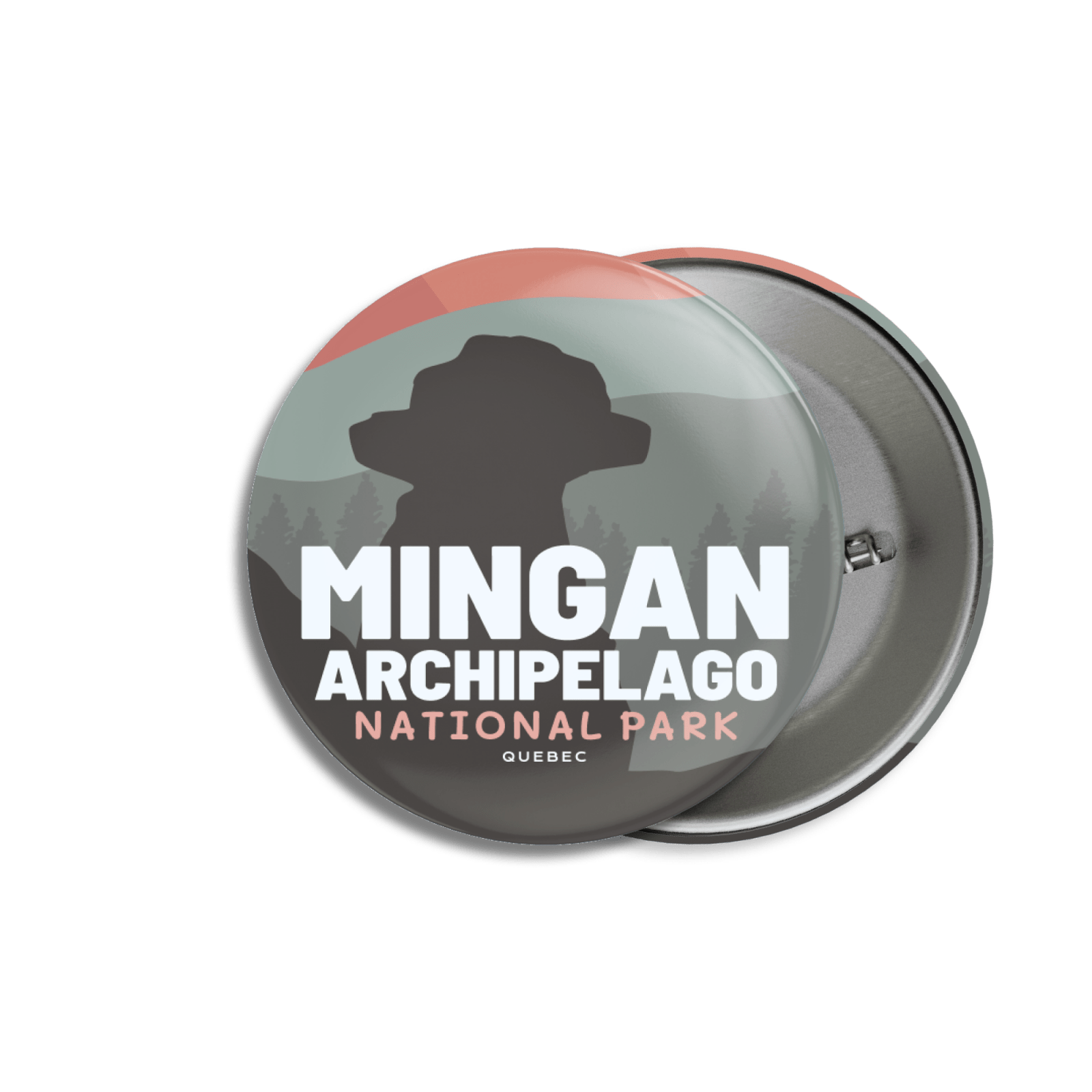Mingan Archipelago National Park of Canada Pinback Button