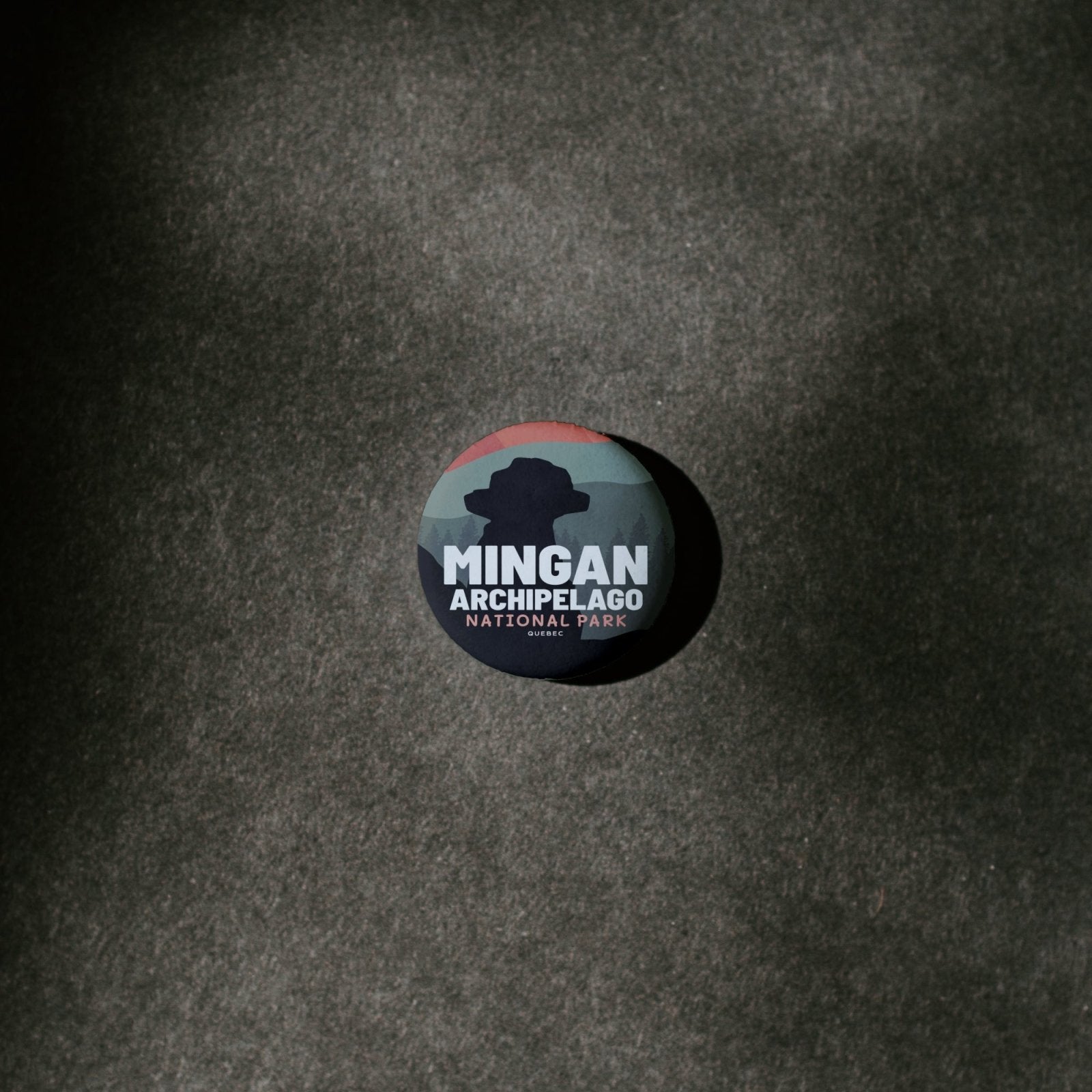 Mingan Archipelago National Park of Canada Pinback Button