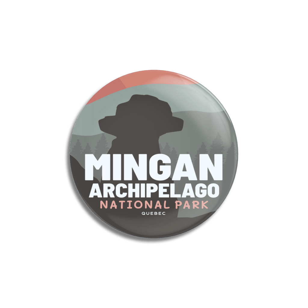 Mingan Archipelago National Park of Canada Pinback Button