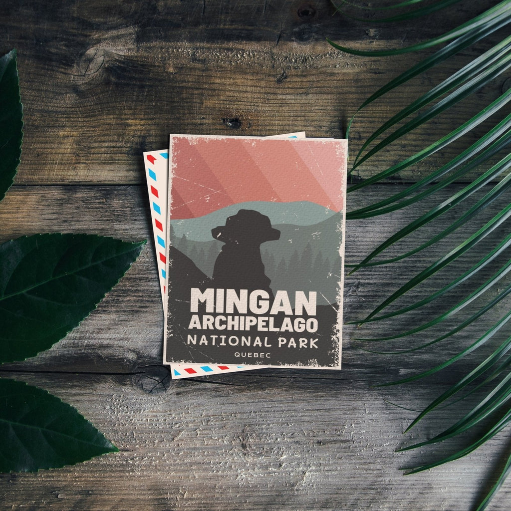Mingan Archipelago National Park of Canada Postcard