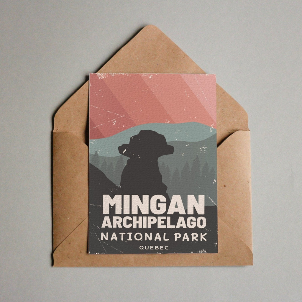 Mingan Archipelago National Park of Canada Postcard