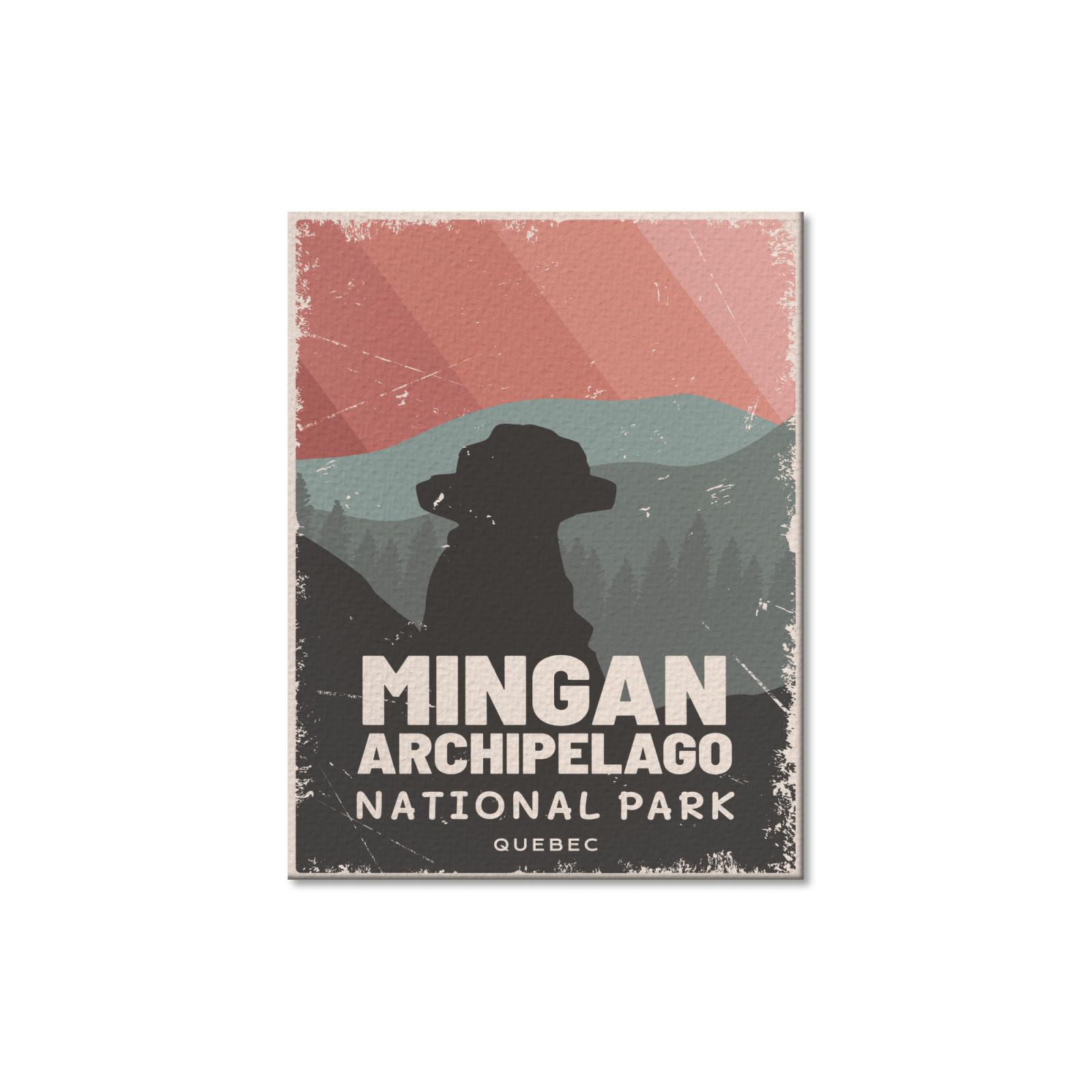 Mingan Archipelago National Park of Canada Postcard