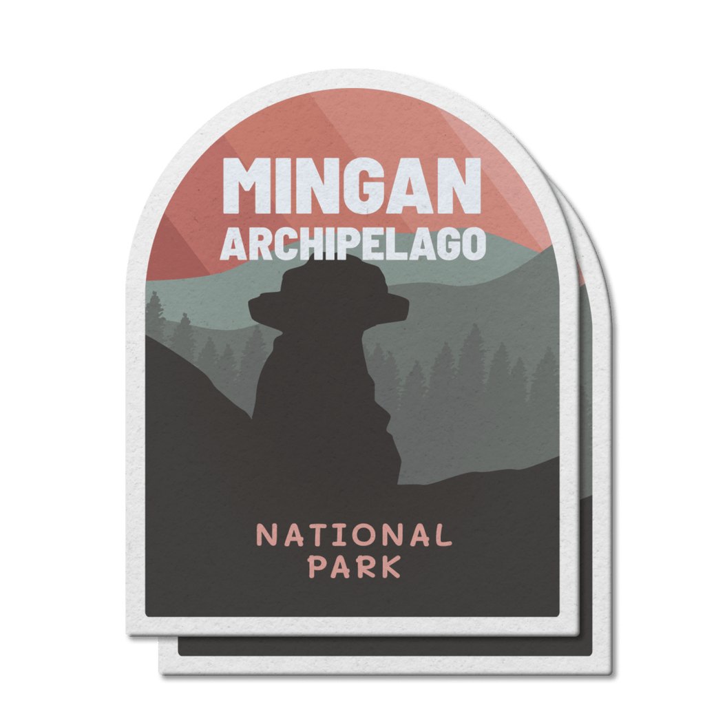 Mingan Archipelago National Park Waterproof Vinyl Sticker