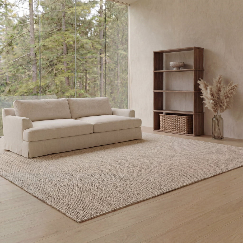 Bibliothèque à 4 étagères en noyer