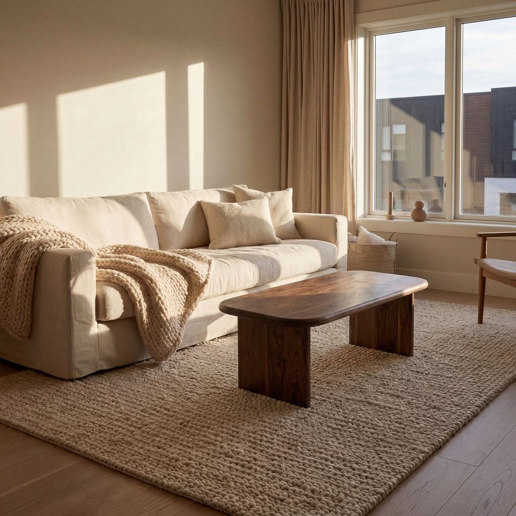 40 Inch Coffee Table in Walnut