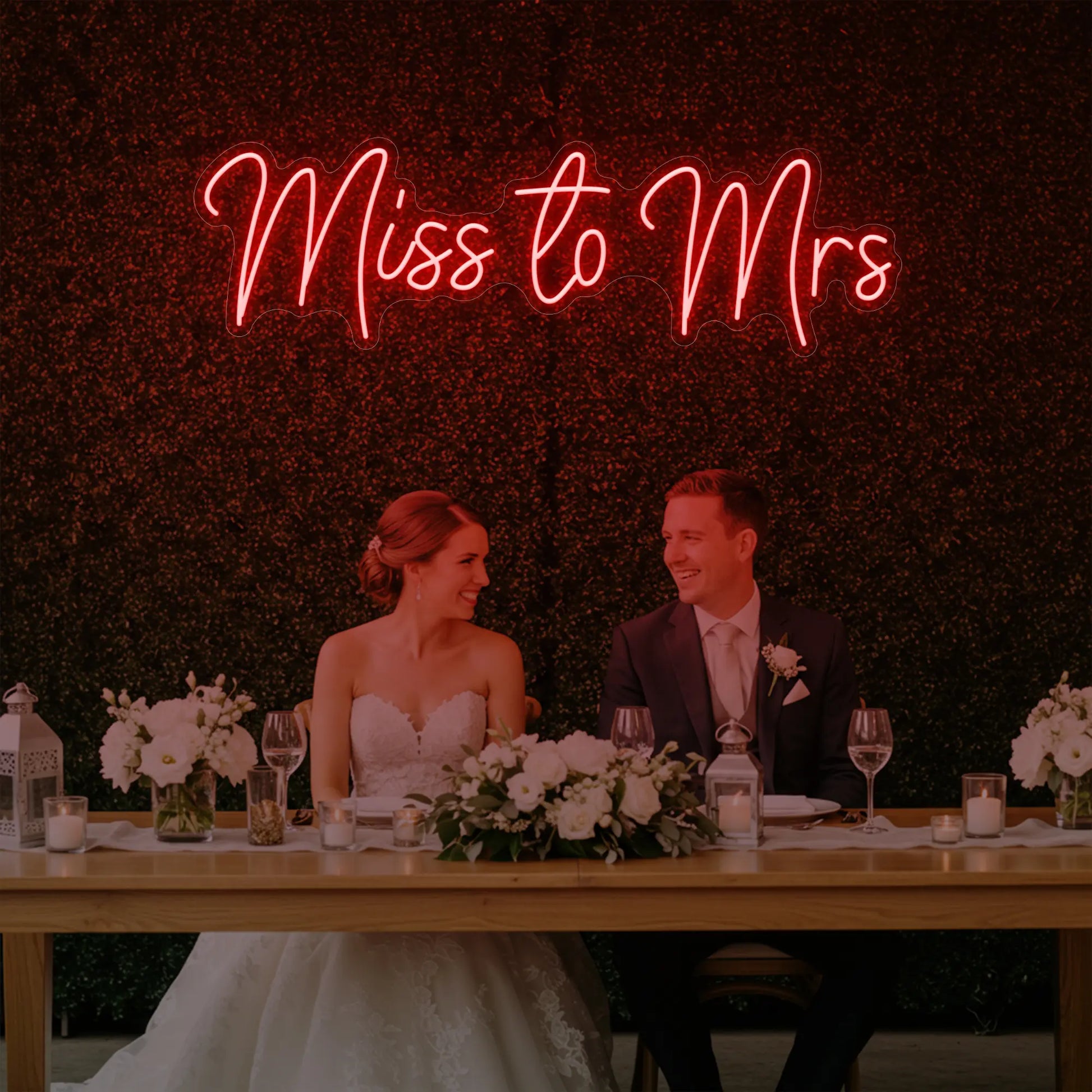 Miss to Mrs Neon Sign V2