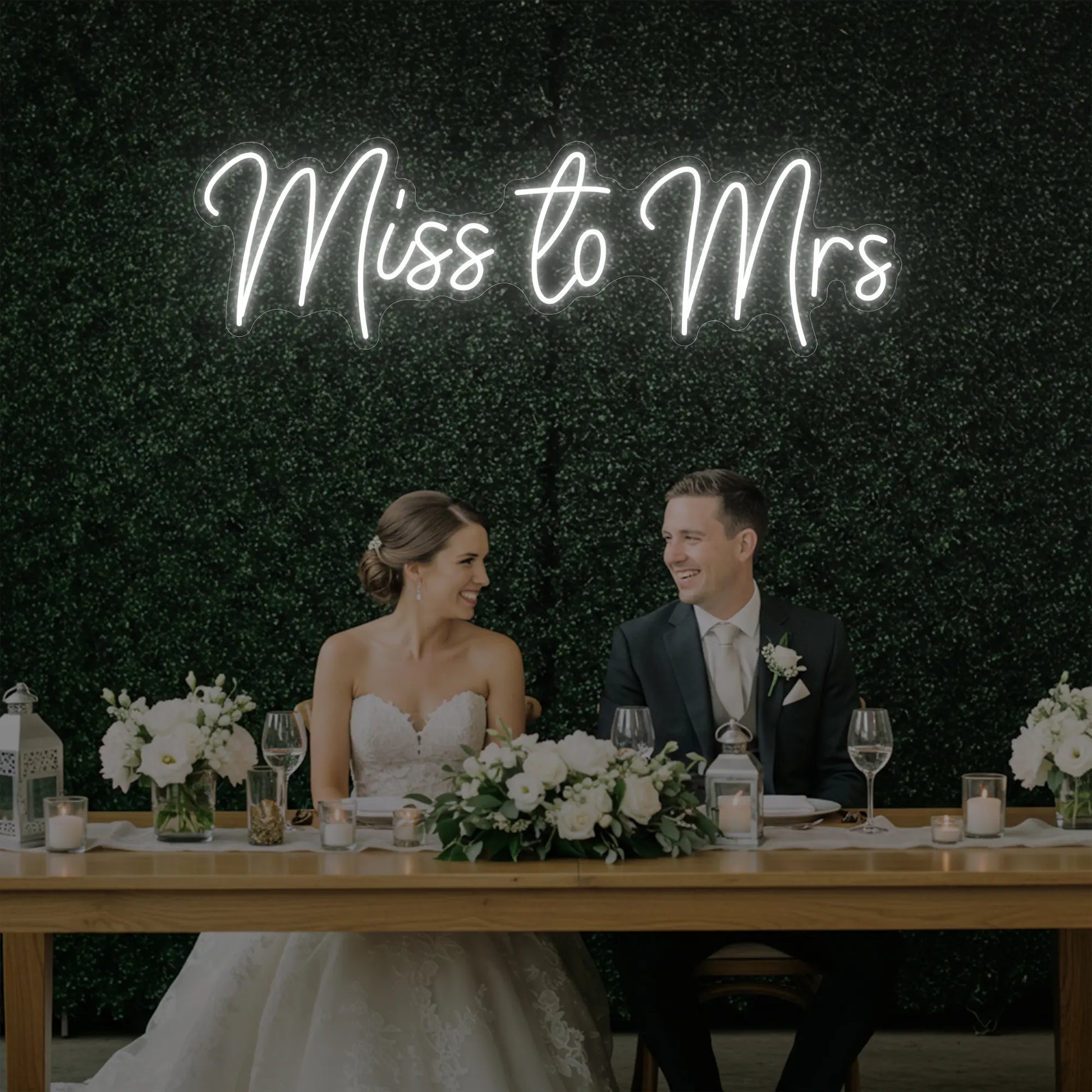 Miss to Mrs Neon Sign V2
