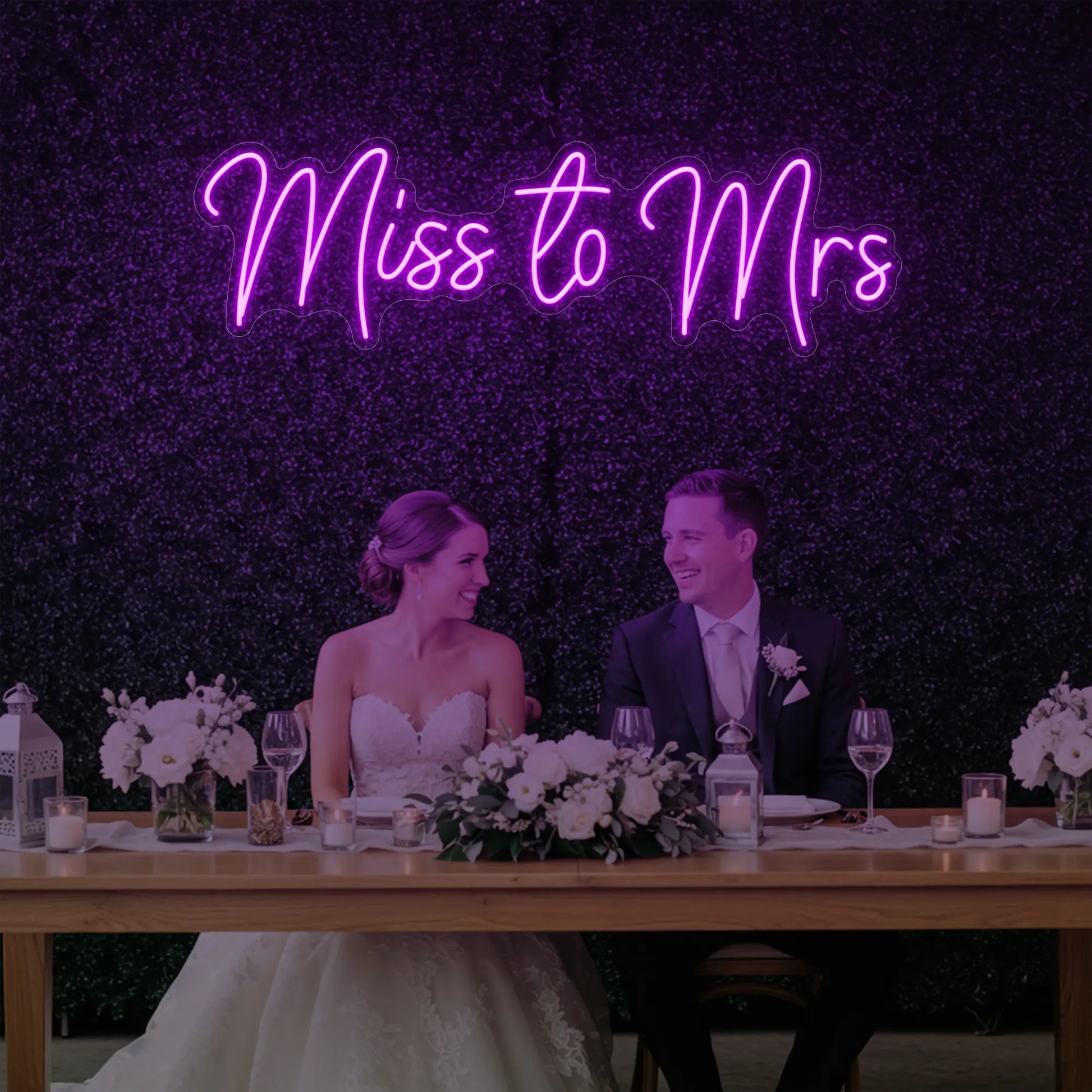 Miss to Mrs Neon Sign V2