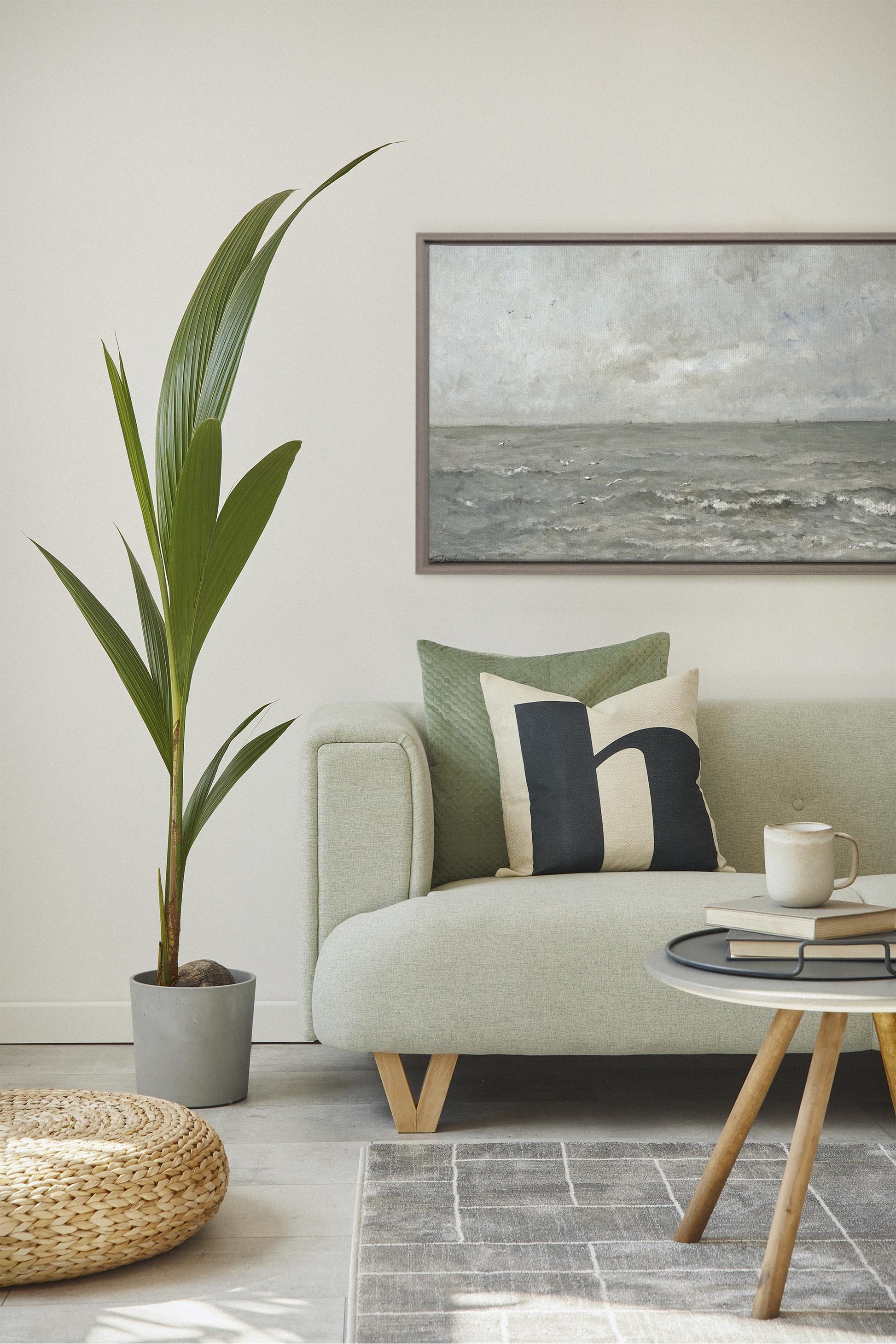 SIGNATURE SEASCAPE, Stretched Canvas Artwork