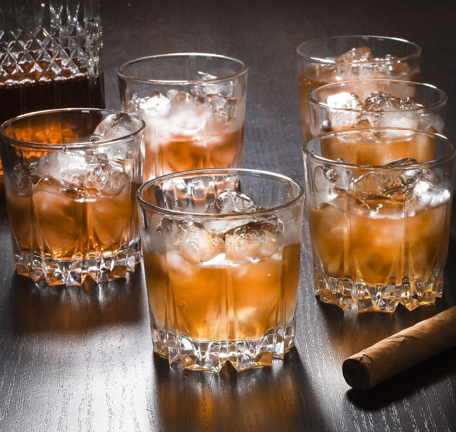 Erika Double Old Fashioned Glasses - Set of 4
