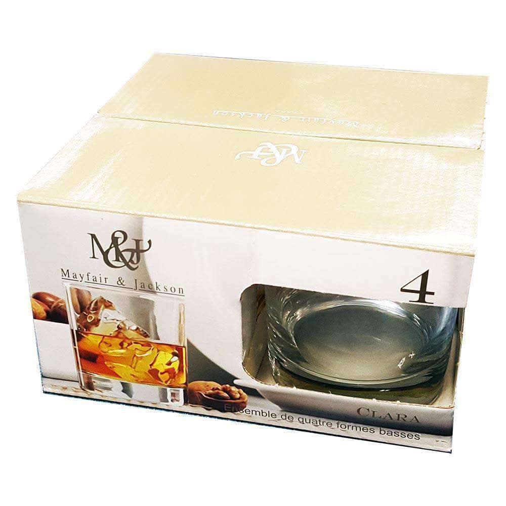 Mayfair Jackson Double Old Fashioned Glass - Set of 4