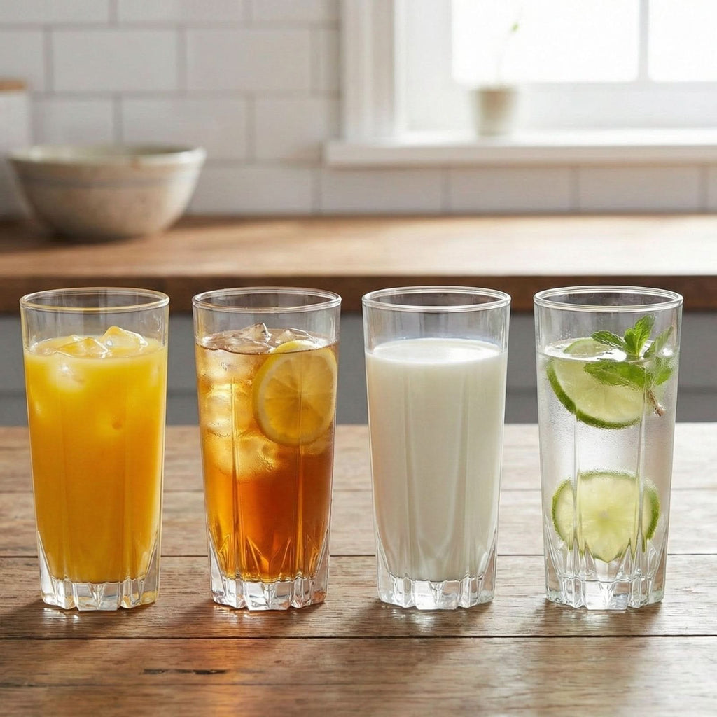Erika Long Drink Glasses - Set of 4