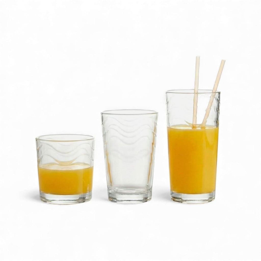 Lima Everyday Glassware - Set of 18