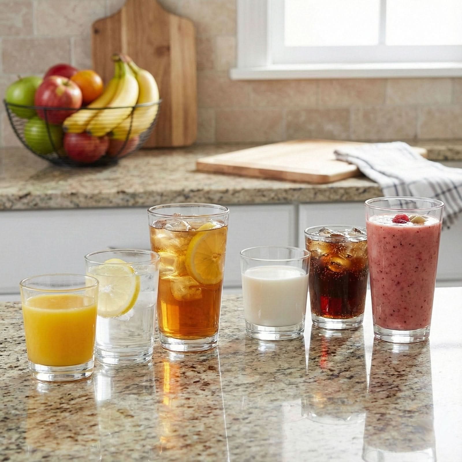 Lucia Everyday Glassware - Set of 18