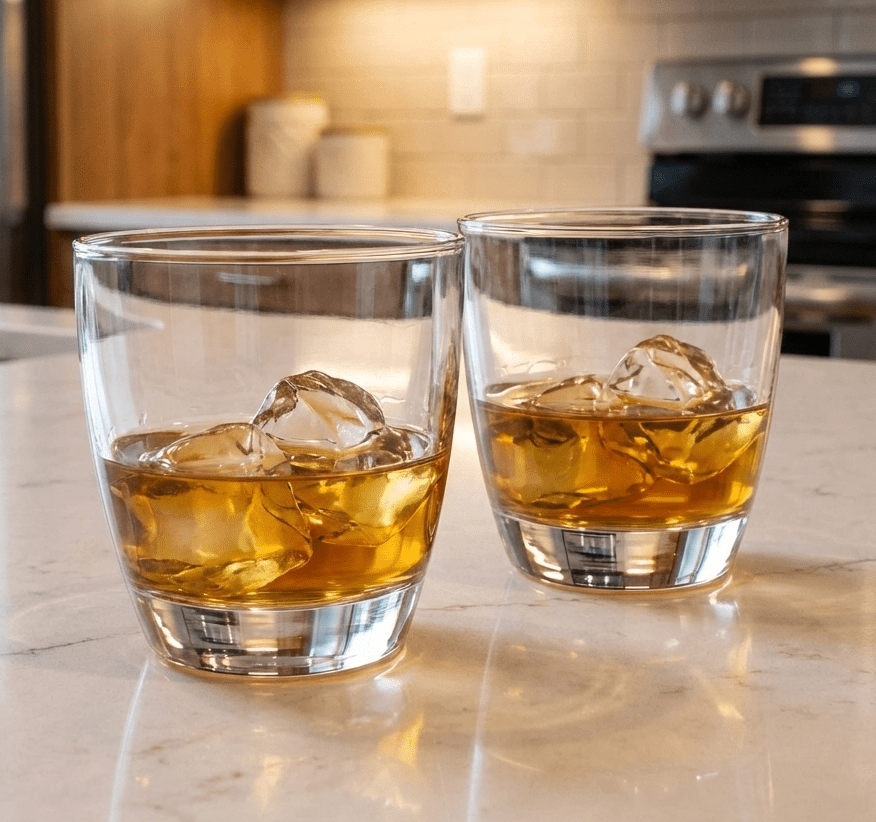 Milano Double Old Fashioned Glass - Set of 4