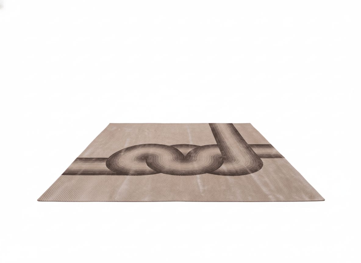 Modern Gradient Loop Handcrafted Rug